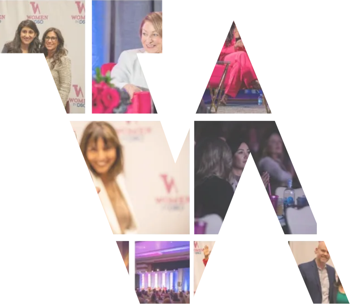 Collage in the shape of Women in DSO icon